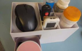  移动整理箱俯视图