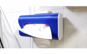 纸抽盒子模型俯视图