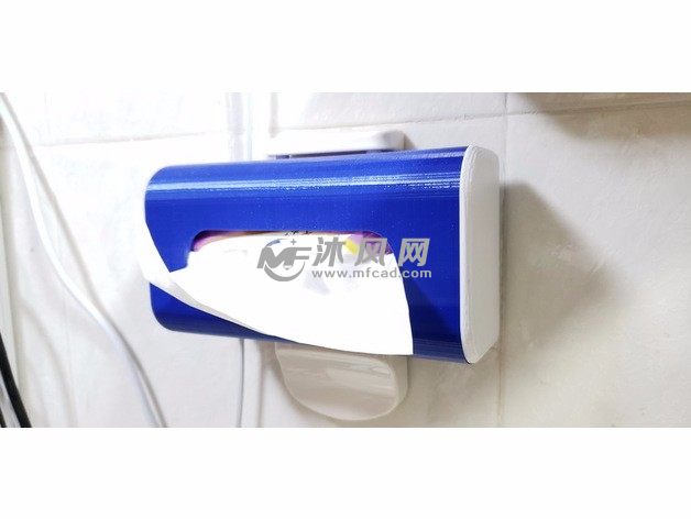 纸抽盒子模型俯视图