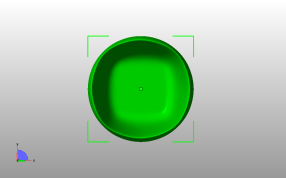 北欧风花盆俯视图