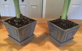 罗马花盆模型局部图