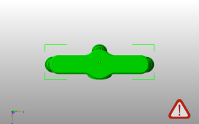  玩具烛台模型底视图