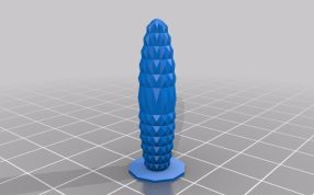 仙人掌灯罩模型图