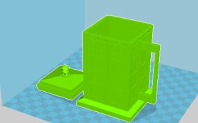 房子造型的杯子