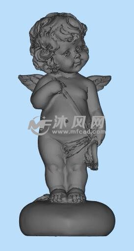 丘比特三维模型