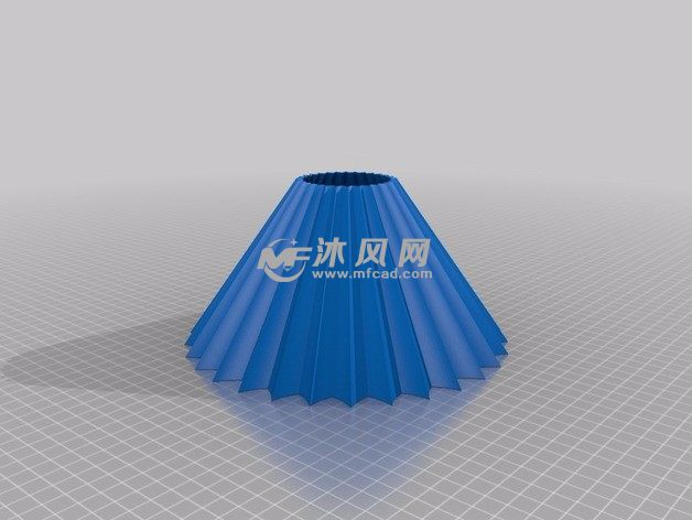 经典灯罩模型模型图