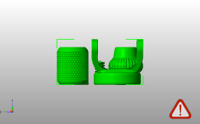 马萨基按摩棍侧视图