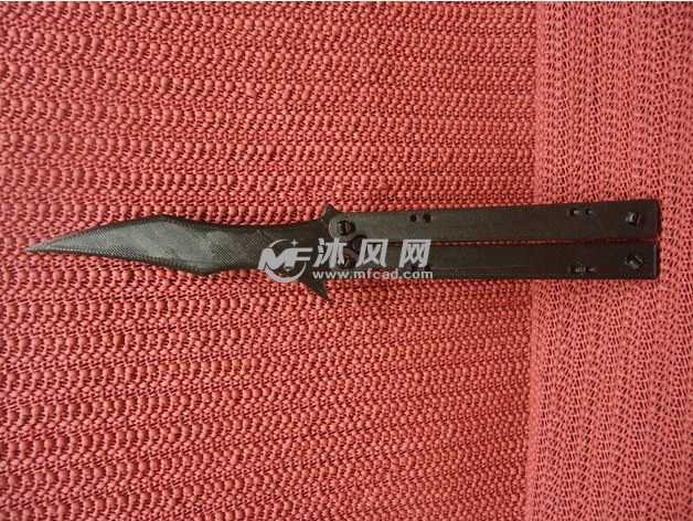 野外刀模型打开