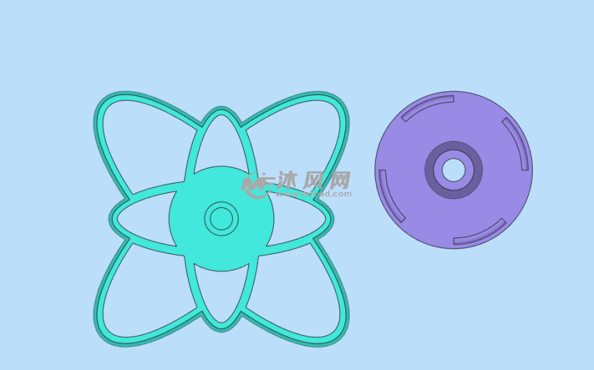 平板丝卷轴俯视图