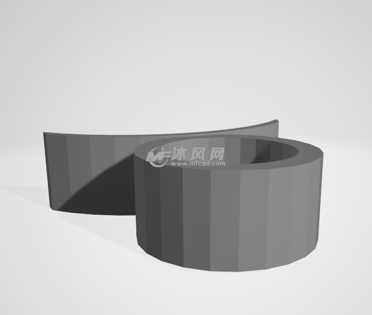 剥橙子皮的小工具灰色渲染