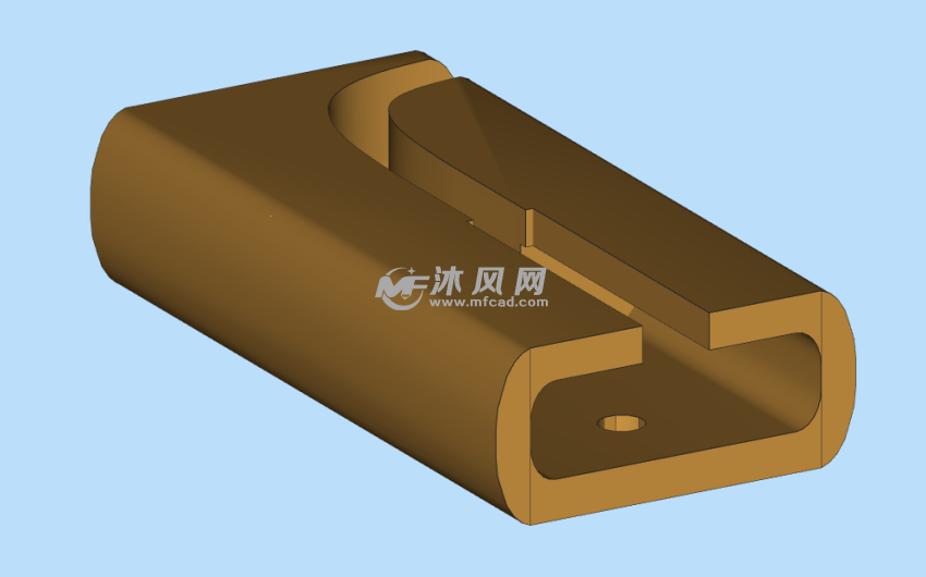 直角固定适配器渲染