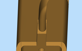 直角固定适配器正面