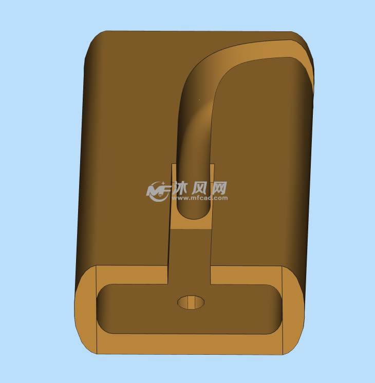 直角固定适配器正面