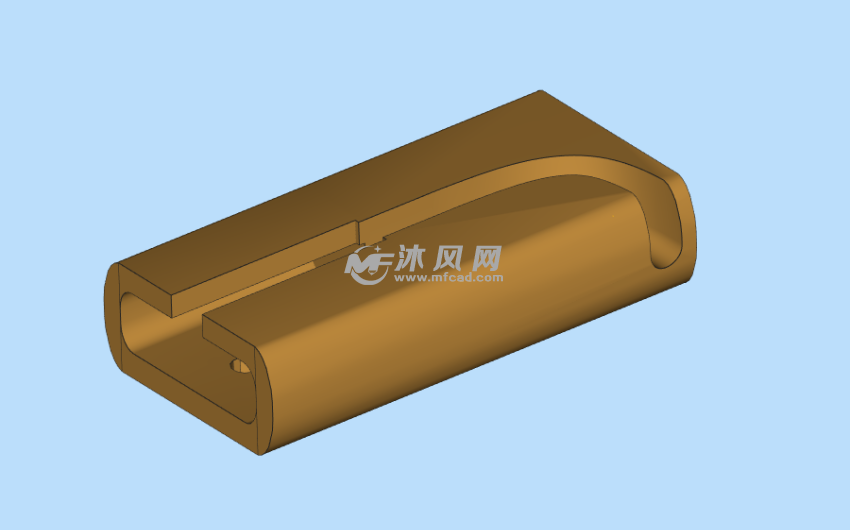 直角固定适配器侧面