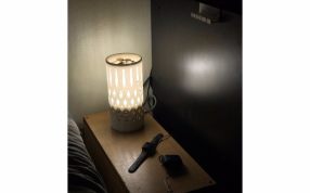 3D打印灯罩开灯