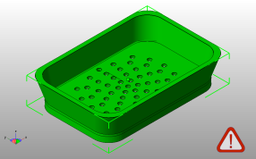 肥皂盒模型斜视图