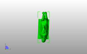 受惊的骏马俯视图