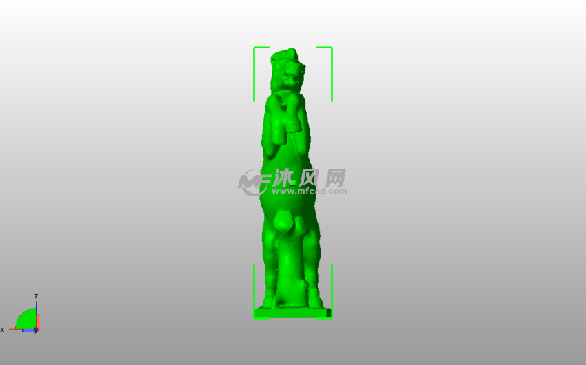 受惊的骏马主视图