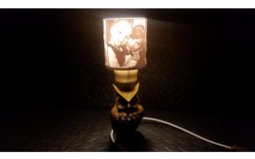 猫头鹰底灯实物图