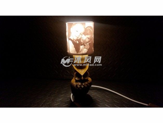 猫头鹰底灯实物图