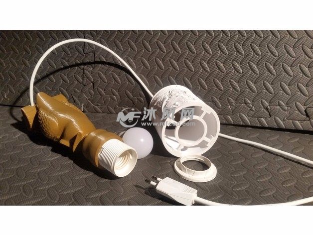 猫头鹰底灯部件图