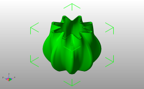 杂物桶模型斜视图