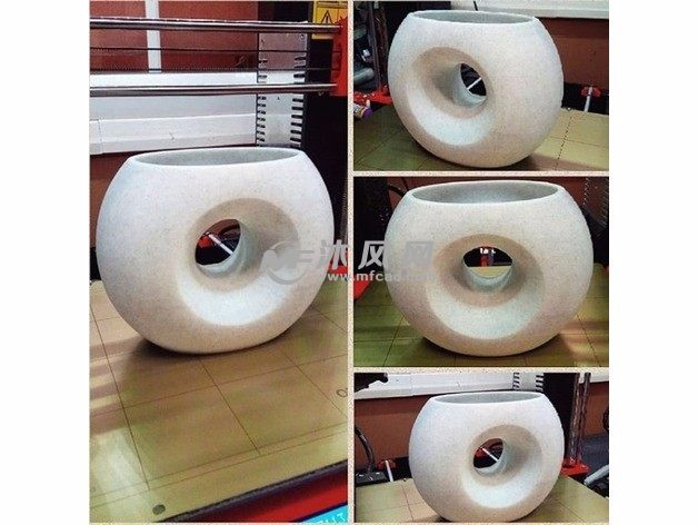 中洞艺术花瓶实物图