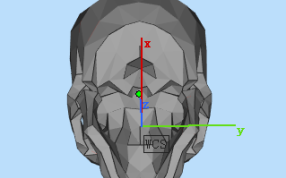 三维设计骷髅模型