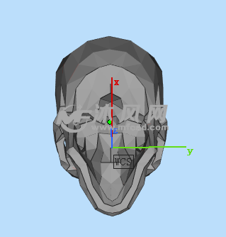三维设计骷髅模型