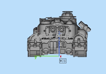 双管坦克正面图
