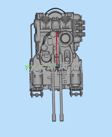 坦克玩具构造图