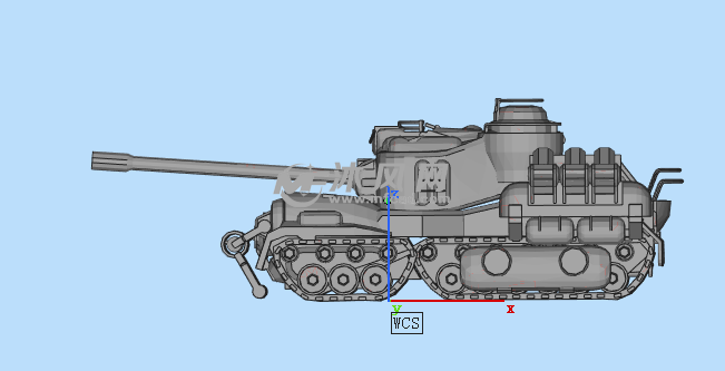坦克模型设计图