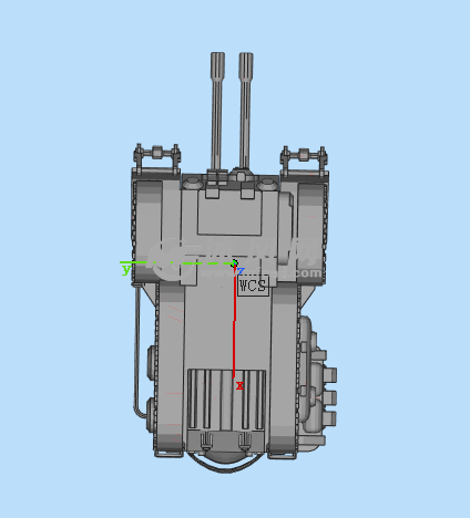 双管坦克细节图