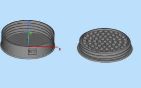 螺丝头收纳盒模型图