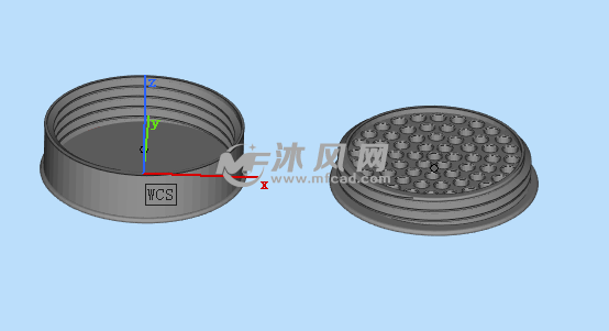 螺丝头收纳盒模型图
