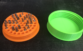 螺丝头收纳盒实物图