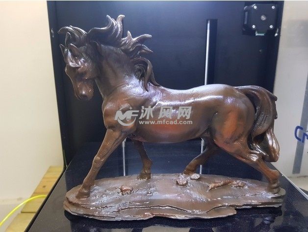 骏马3D模型实物图