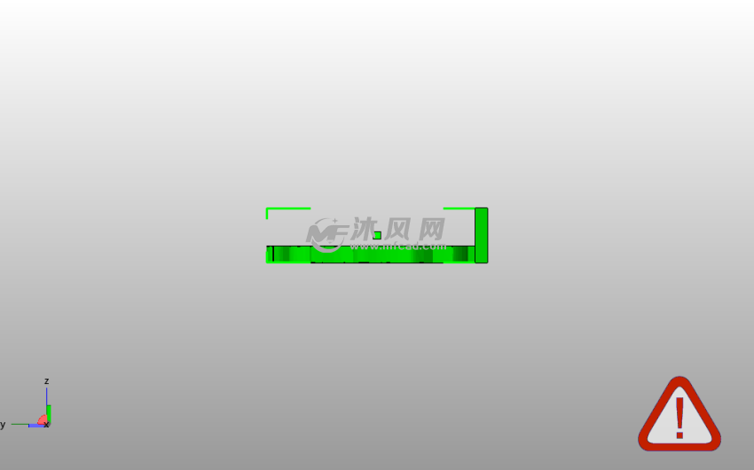 人类发展史模型侧视图