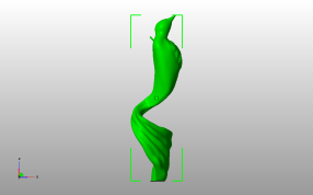 圣诞树装饰小鸟主视图