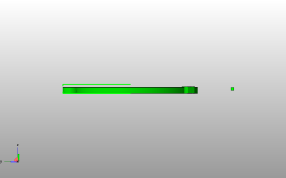  个性化耳坠侧视图