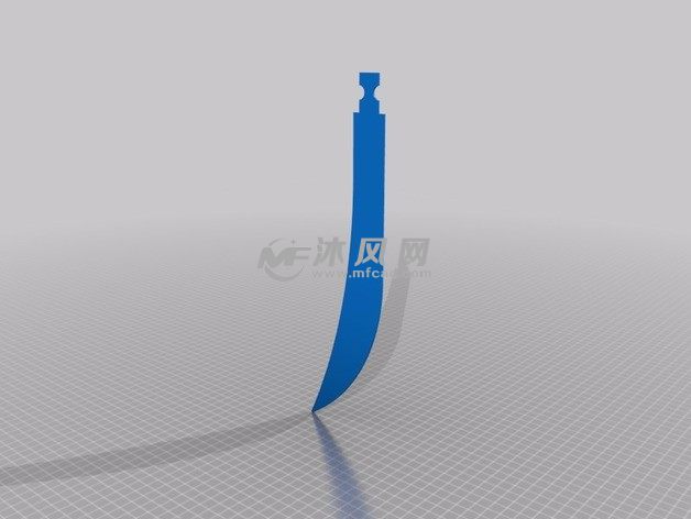 海盗刀模型
