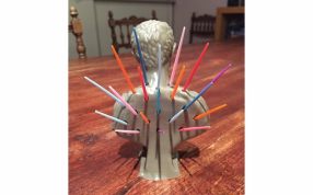  凯撒大帝牙签盒实物图