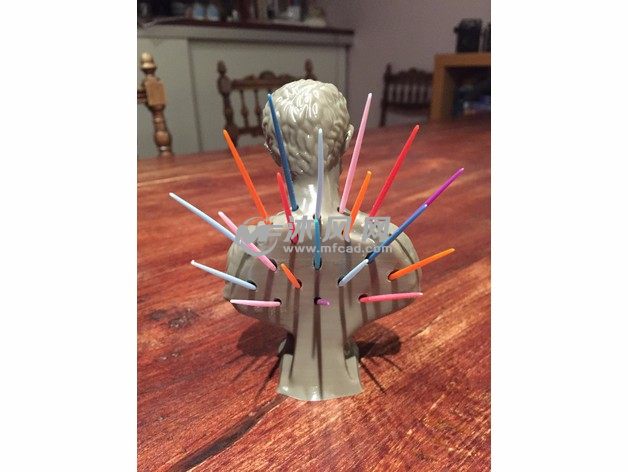  凯撒大帝牙签盒实物图