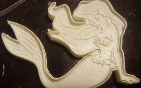 美人鱼饼干模子实物图