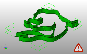 美人鱼饼干模子外壳斜视图