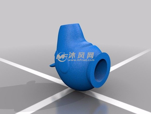 小猪佩奇牙膏帽模型图