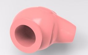 小猪佩奇牙膏帽俯视图