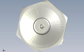 凉亭型茶灯笼俯视图