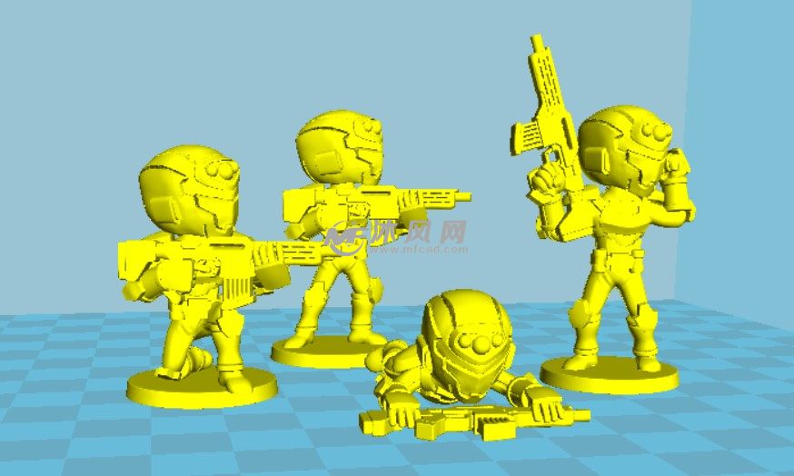 海军陆战队模型合集