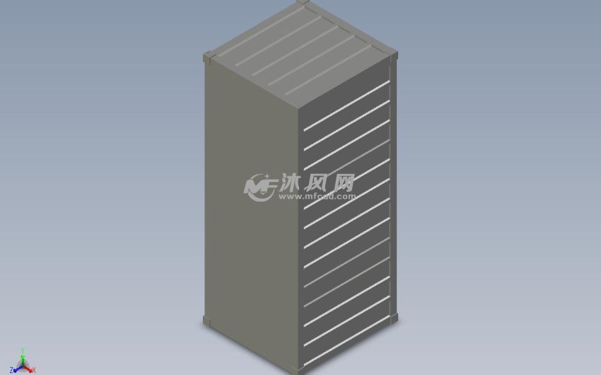 集装箱轴测图